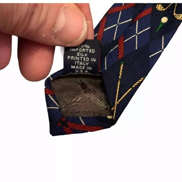 ‎Tommy Hilfiger, Alynn, EUC Two Golf themed ties - Picture 3 of 4